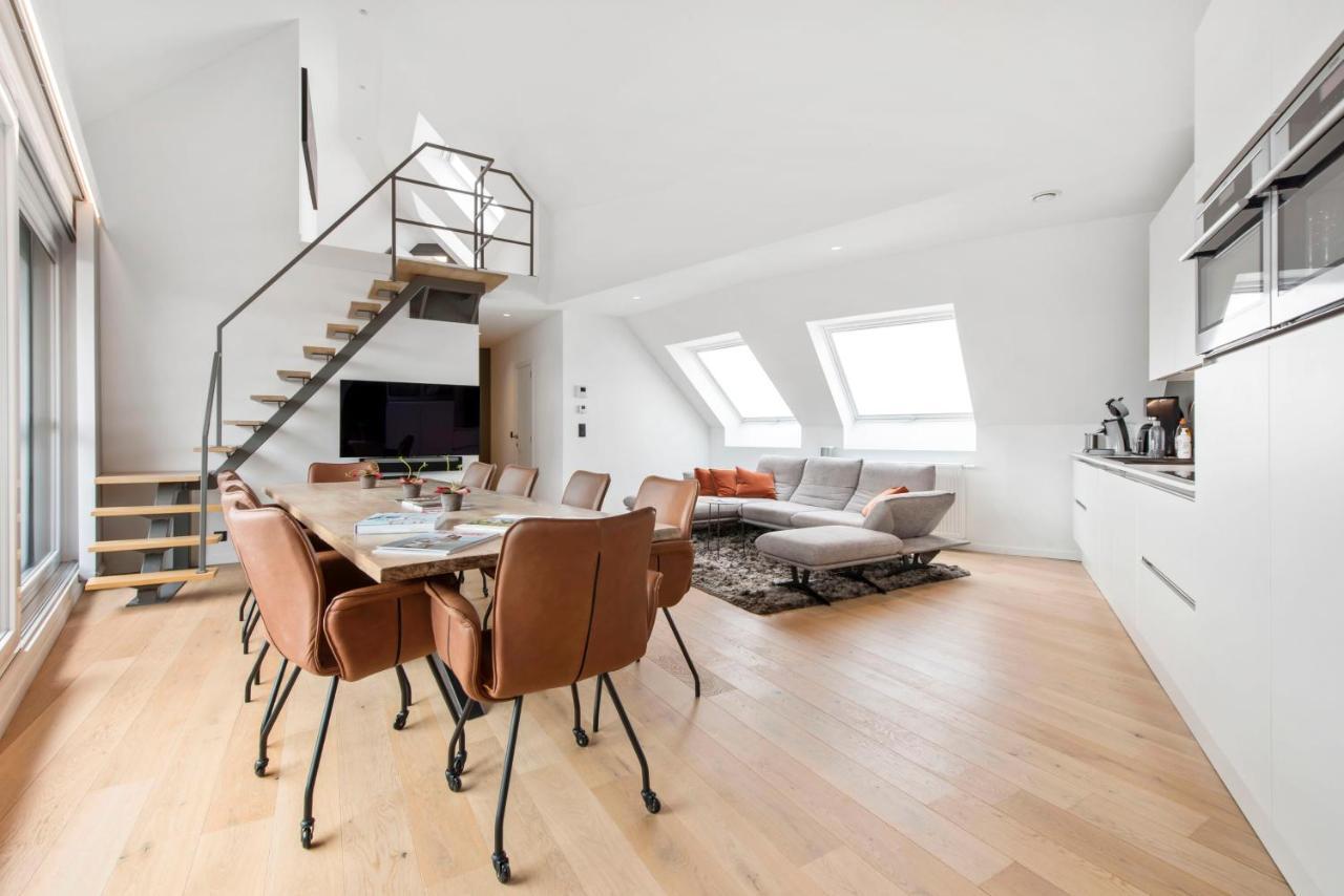 Exclusive Penthouse In Ghent Leilighet Eksteriør bilde